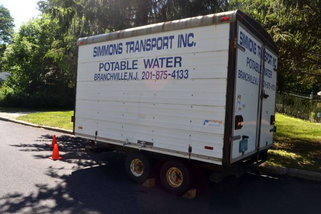 Potable water was brought into Crescent Park when many residents experienced little or no water pressure at all over the course of nearly two weeks. Water is back now.