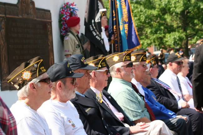 West Milford honored its veterans - both living and deceased - on Memorial Day, as it always does. A heartfelt ceremony and parade brought many in the township out to pay tribute. Photo by Don Webb