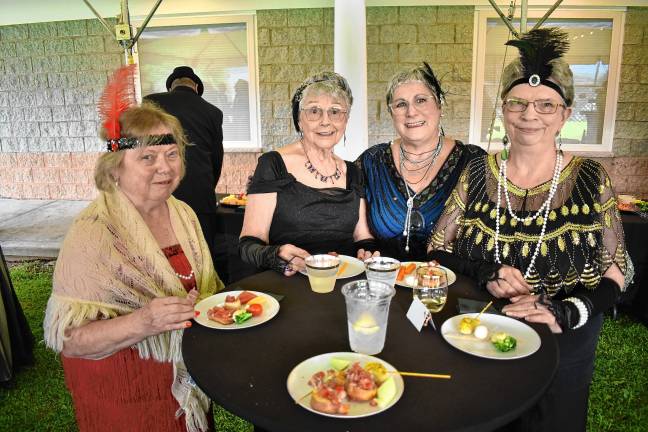 From left are Rose Steele, Marge Dooley, Kathy Rice and Marge Martin.