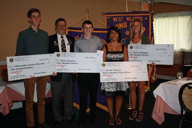 Lions award scholarships