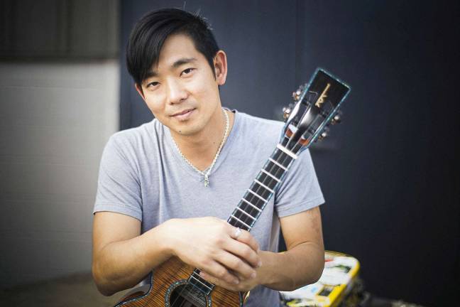Jake Shimabukuro says a few of his favorite moments in the show includes an ukulele and bass duet of Queen's &quot;Bohemian Rhapsody.&quot; photo provided