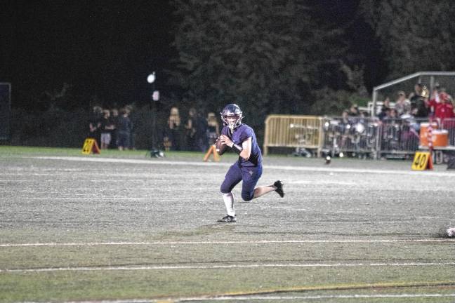 Jefferson quarterback Eric Hokenberg passed for 303 yards.