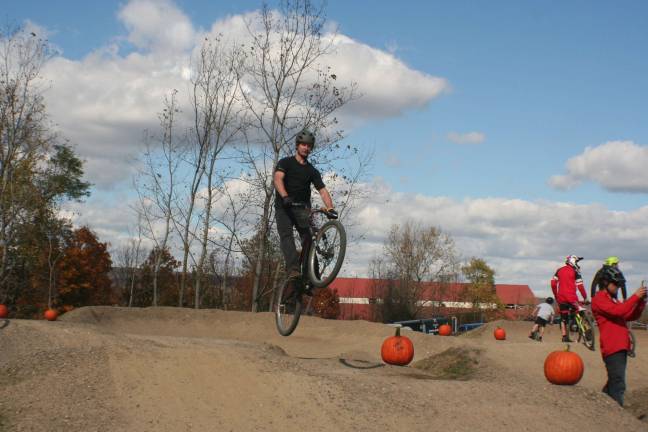 The West Milford Economic Development Committee was instrumental in getting the pump track built here in the township. It opened in October.