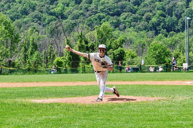Vernon pitcher Dustin Wagner threw 55 pitches in four innings, producing three strikeouts.