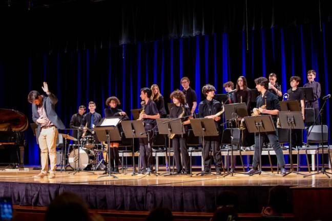 Sparta Middle School Jazz Band. (Photo by Sammie Finch)