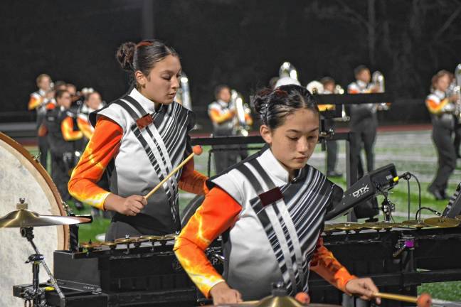 14 marching bands compete