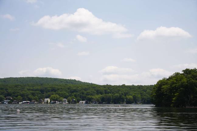 Photo by Mary Newman A scene from Greenwood Lake.