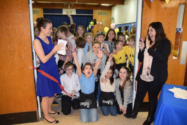 An exuberant opening of the UGL TREP$ Marketplace.