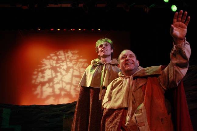 Photo Credit: Steve Fredericks PJ Schweizer as Lyf and Sam Kitchin of Sparta as Dad.