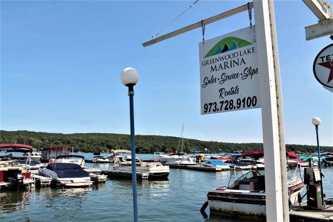 The Greenwood Lake Marina. garrett hemmerich photos