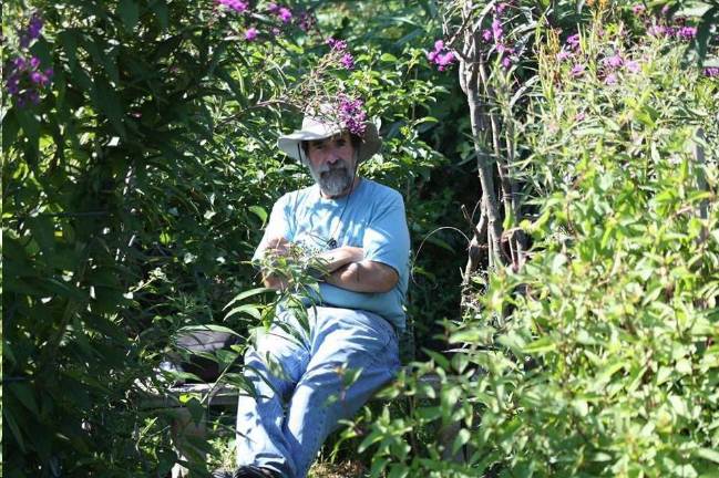 Photo courtesy of BCAS Don Torino, President of the Bergen County Audubon Society, will teach ways to create a landscape that welcomes birds and butterflies into the garden in an indoor photo presentation on Gardening for Butterflies on Sunday, June 29 at the New Jersey State Botanical Garden.
