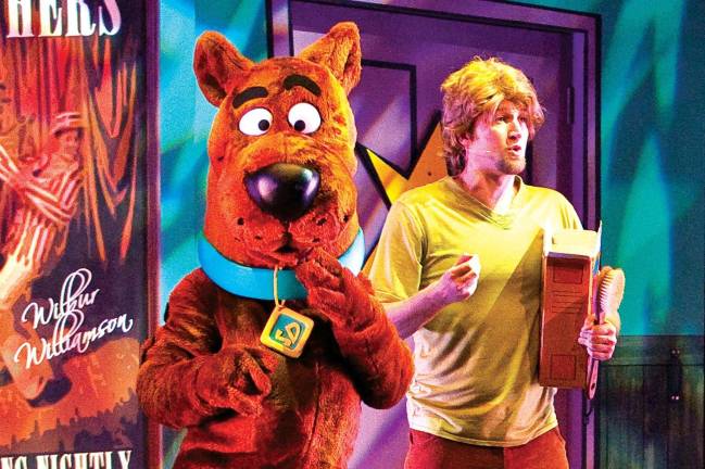Kelly Phillips Scooby-Doo and the Mystery Inc. Gang take center stage in an all-new family musical, Scooby-Doo Live! Musical Mysteries at Mayo Performing Arts Center on Friday, March 29 at 1 and 4 p.m.