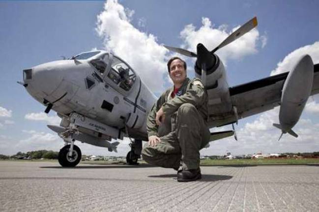 Pilot Joe Masessa, a native of West Milford, will fly his Grumman Mohawk OV-1, which is a tribute to all those who never returned from the Vietnam War.