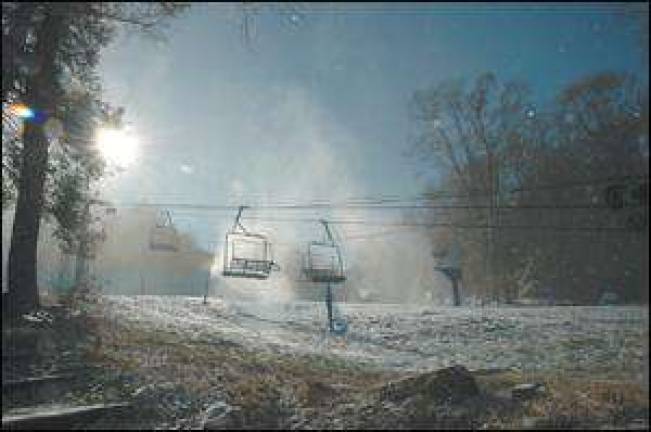 Who says there's no snow?