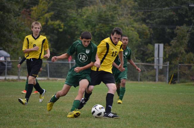 Freshmen score their first victory