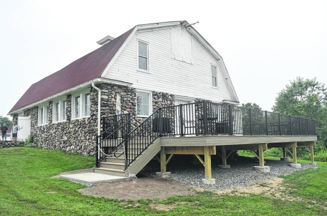 The Wallisch Homestead historic barn was built in the early 1900’s.