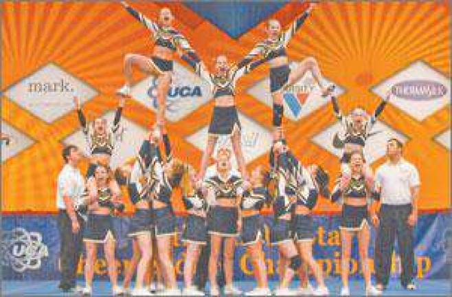 Regional cheerleading squads finish fifth in national championships