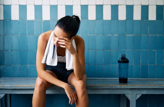 Mental exhaustion, anxiety and depression in college athletes increased