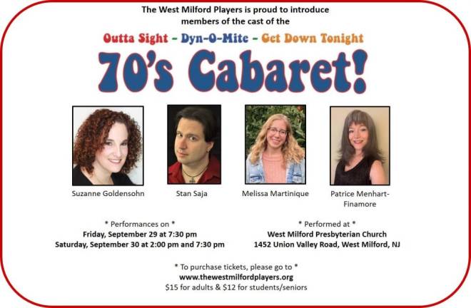 ‘70s Cabaret’ will be presented today