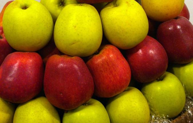 Apples are just some of the fresh produce available at the West Milford Farmers Market, which will run throughout the winter.