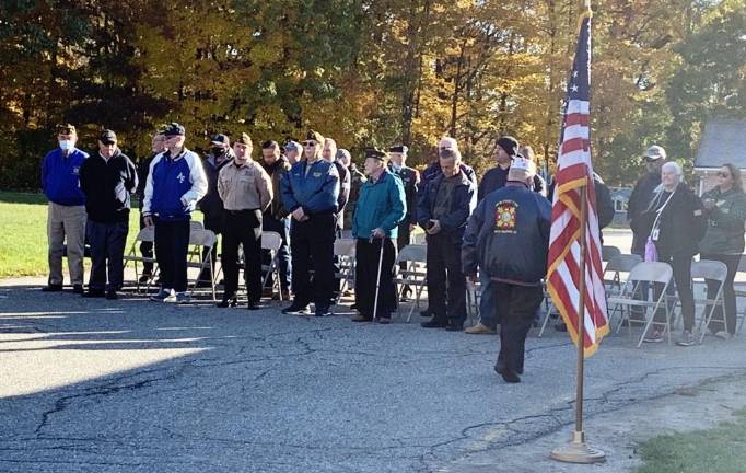 Hewitt. Veterans parade at Upper Greenwood Lake School