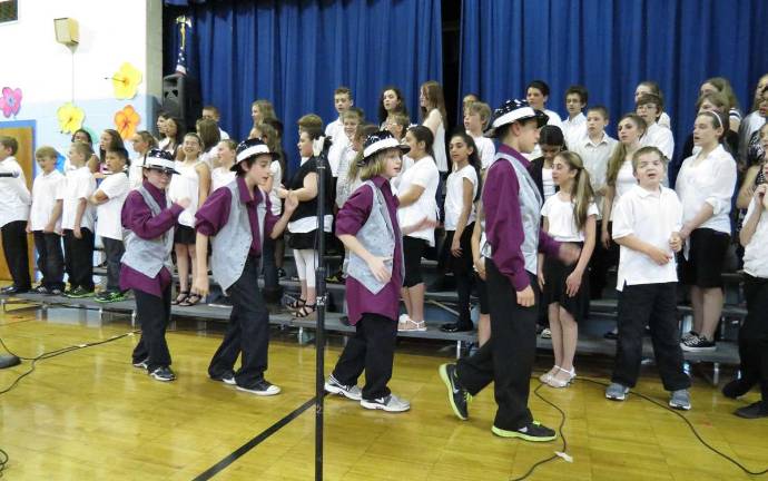 Some great music from the Broadway show &quot;Jersey Boys&quot; was a hit at the concert.