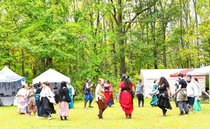 SRF3 A dance circle at the festival.
