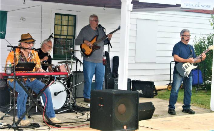 [The Kootz start off the first Wallisch Homestead Music festival on Saturday. Charles Kim photo]