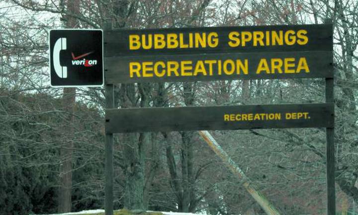 Bubbling Springs Park and Hillcrest Community Center's drinking water recently tested high for bacteria.