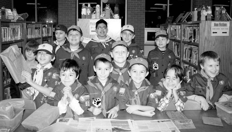 Earning their communications badge