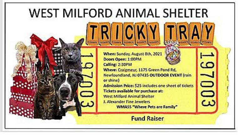 Fund raiser. Fund raiser for West Milford Animal Shelter set for Aug. 8