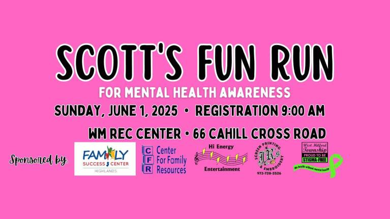 Scott’s Fun Run is Sunday