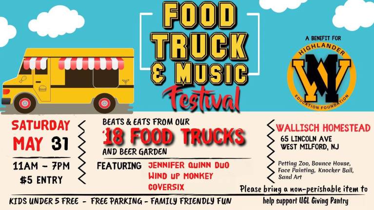 Food Truck &amp; Music Festival on Saturday