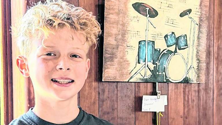 Owen Kendig, 13, of Bloomingdale won third place.