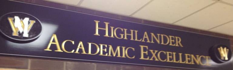 West Milford High School Honor Roll Marking period 1