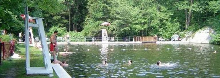 The Highlands Natural Pool, located in Ringwood, is open on weekends and accepting registrations for lessons, which begin in July.