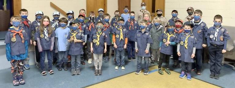 West Milford Pack 9 scouts earned the COVID-19 Superhero Patch for a variety of activities in community service to help people affected by the pandemic.