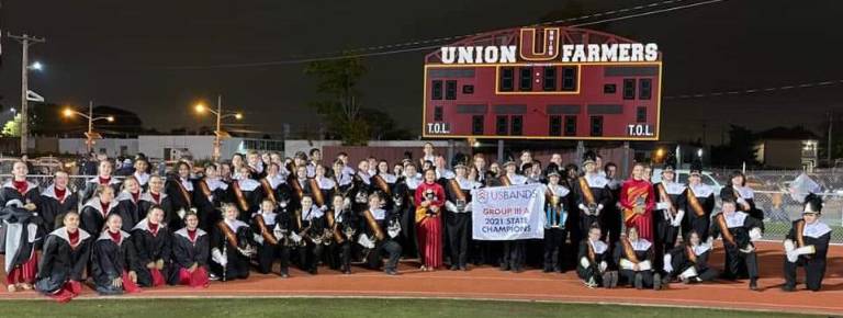 West Milford. The Highlander Marching Band are state champions