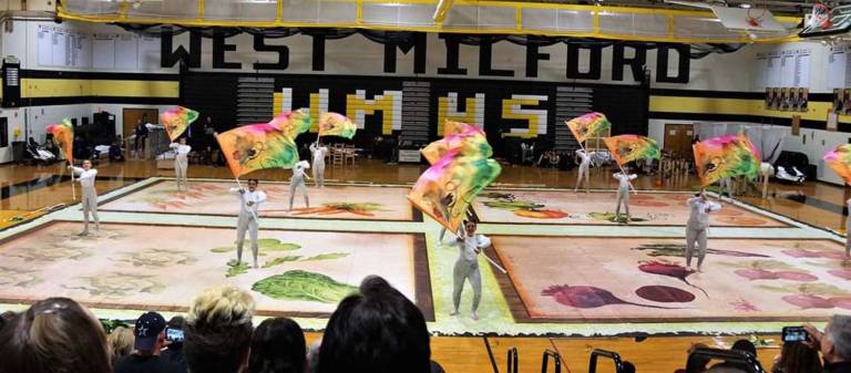 WMHS Color Guard hosts 'Preview of the Highlands' show