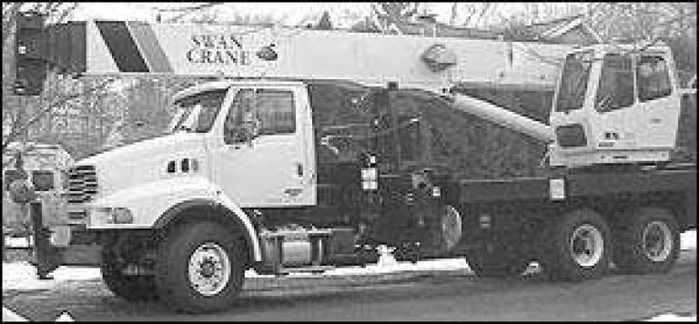 Local man starts crane rental service