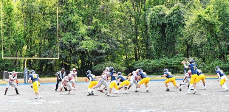 Falcons lose to High Point, 35-17