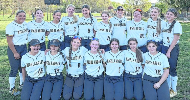 West Milford softball team.