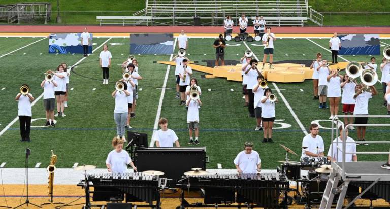 The West Milford Highlander Marching Band is a two-time national champion. (Photo provided)