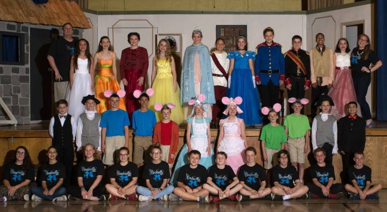 Photo providedThe cast of Cinderella, which will be staged at Maple Road School May 31 and June 1.