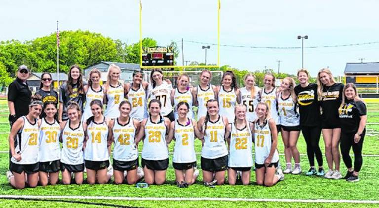 The West Milford High School girls lacrosse team. (Photo courtesy of Frank R. Galella III)