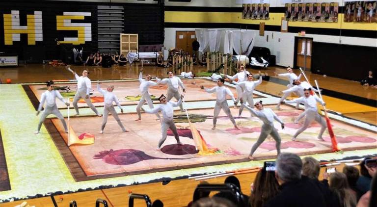 WMHS Color Guard hosts 'Preview of the Highlands' show