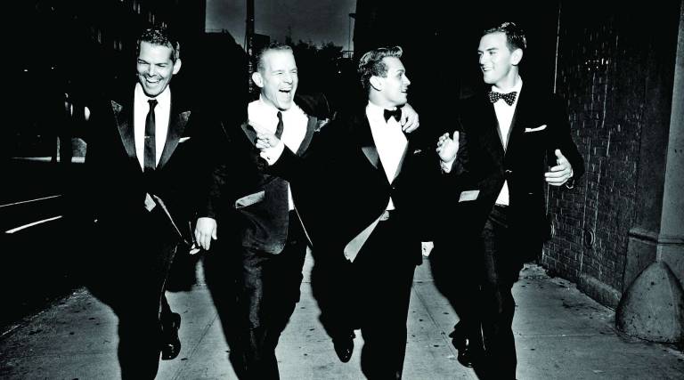 Photo courtesy MPAC The Midtown Men — Four stars from the original Broadway cast of Jersey Boys.