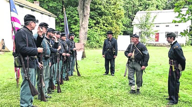 A previous Long Pond Iron Works Civil War weekend.