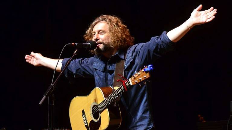 James Maddock, seen here on "Mountain Stage," plays Music at the Mission on Saturday, May 17.