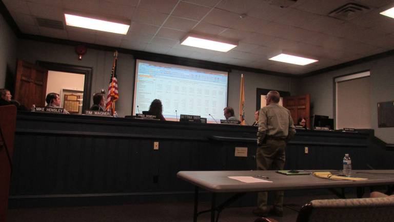 Township council works on the 2017 budget